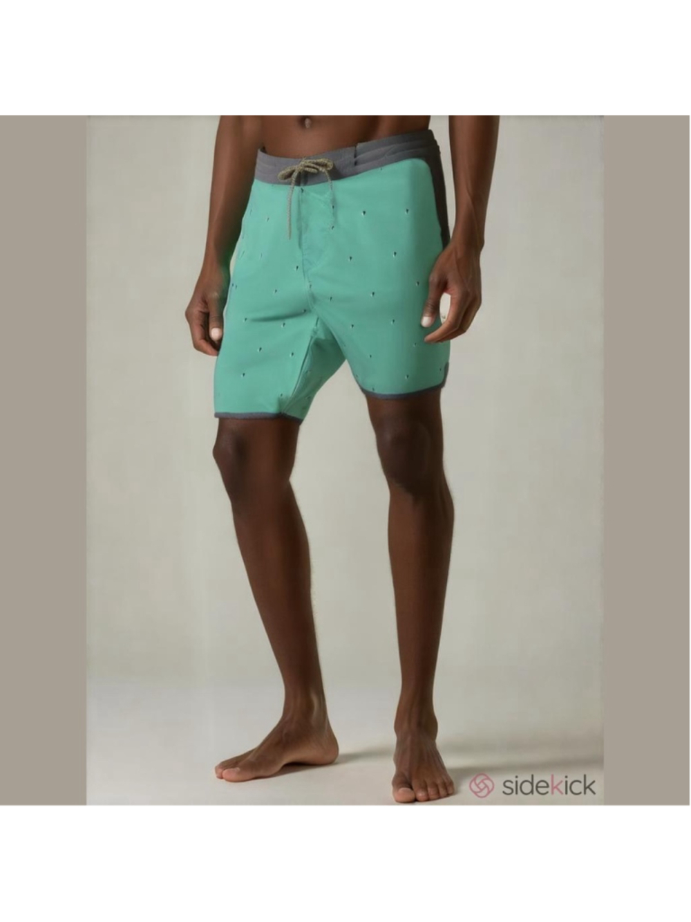 Vissla Mint Green Down South 17.5” Board Shorts Size 30